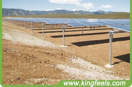 kingfeels fournit des systèmes de montage solaires de 5.2MW à la ferme solaire vayots arev-1 en arménie
